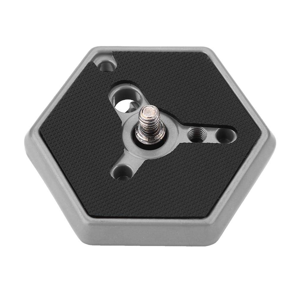 Hexagonal Quick Release Plates 3049 with 1/4" Screw for 030-14 RC0 3063 Camera Tripod Plate Support Adapter