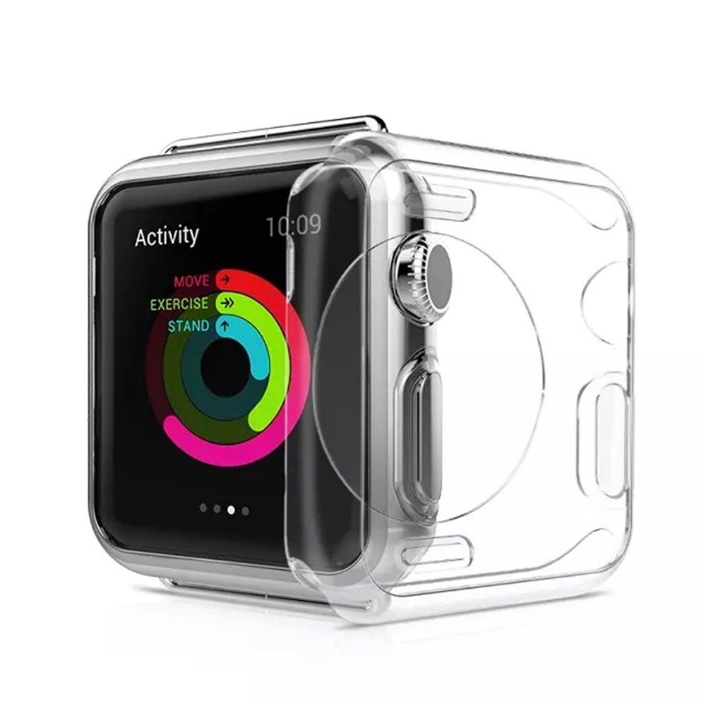 Premium Ultra Slim Clear TPU Protective Case Accessories for Apple Watch 42mm Amazon.co.uk