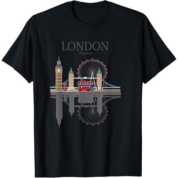 Amazon.com: England London Shirt Souvenir for Men Women Kids T