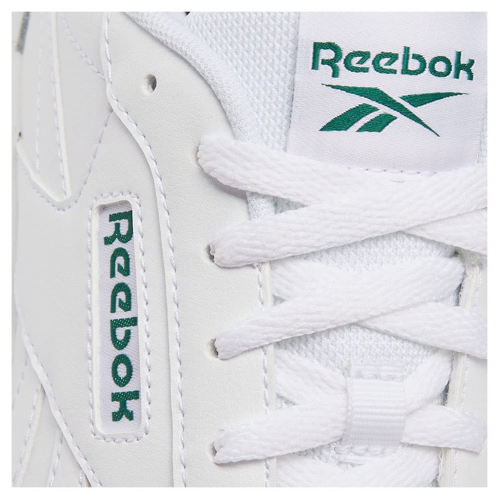 Reebok Unisex Court Advance Sneaker,Ftwwht Ftwwht Clogrn,43 EU 7