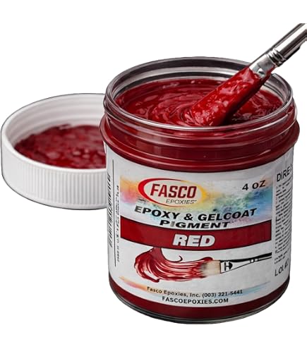 Fasco Epoxies Beige Pigment For Gelcoats & Epoxies - 4 Oz, USA Made