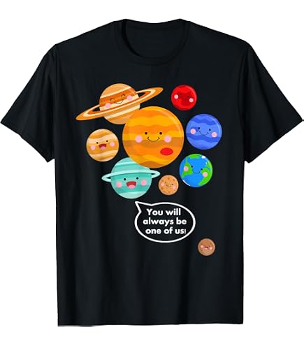 Amazon.com: I Love Pluto Heart Cute Pluto Planet Space T-Shirt