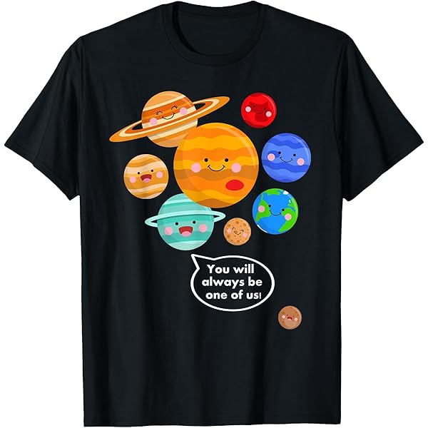 Amazon.com: I Love Pluto Heart Cute Pluto Planet Space T-Shirt