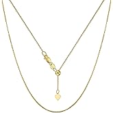 Savlano 925 Sterling Silver Solid 0.8mm Box Adjustable Bolo 14-24 Inch Chain Necklace For Women - Made in Italy Comes With a Gift Box