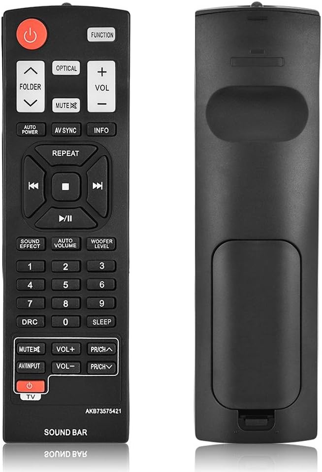 Remote Control for Soundbar Bewinner Replacement Remote Control Controller for Soundbar AKB73575421 NB4530B,Up to 10 Meters