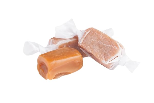TARAS GOURMET SEA SALT CARAMELS | ALL NATURAL CANDY | CREAMY & INDIVIDUALLY WRAPPED WITH REAL BUTTER (20 OZ)