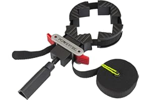 POWERTEC Strap Clamps for Woodworking – Quick Release Band Clamps, Adjustable Picture Frame Clamp, 13 ft Strap Belt Clamps fo