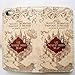 Hogwarts Marauder's Map Pattern Slim Wallet Card Flip Stand Leather Pouch Case Cover for Apple iPhone 5 iPhone 5S