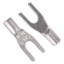 Carkio 200 PCS SNB1.25-4 Non-Insulated Fork Spade