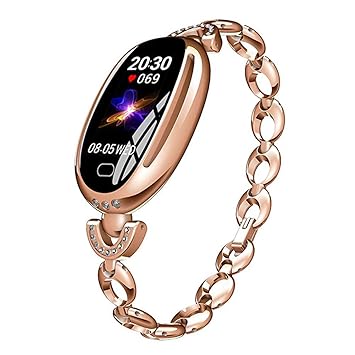 HLDUYIN Reloj Inteligente Mujer Pulsera Fitness Tracker IP67 ...