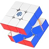 GAN 15 Maglev UV, Speed Cube 3x3, Harmonzied Speed &amp; Lightweight Feel | Fast, light &amp; stable, smooth turning, competition-ready, spatial awareness toys magnetic puzzle gift for cubers kids adults