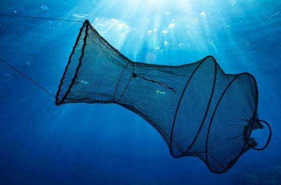 70cm Fischreuse Setzkescher Netzöffnung 30cm Unterfangkescher Stellnetz Wurfnetz