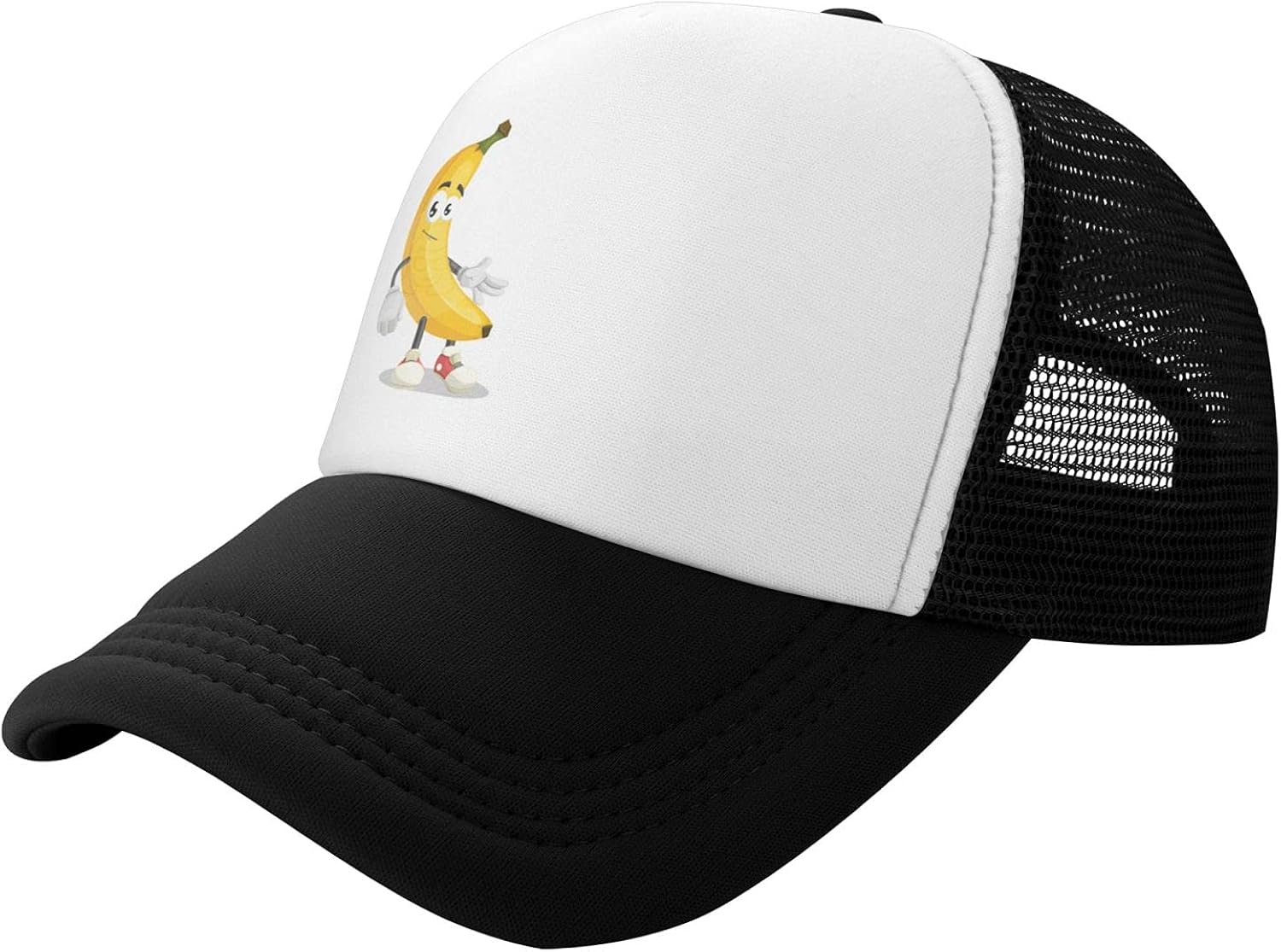 Cute Banana Children's Trucker Hats Adjustable Baseball Cap