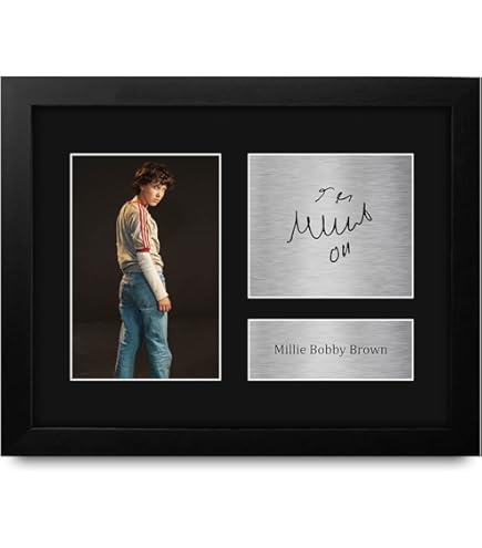 Amazon.com: HWC Trading Millie Bobby Brown Stranger Things Eleven