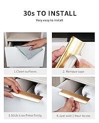 BaiNong 5 Pack 6 inch self Adhesive Cabinet pulls