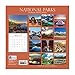 2018 National Parks Calendar - 12 x 12 Wall Calendar - With 210 Calendar Stickers