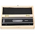 Iglobalbuy 8 inch Professional Master Precision Level, 0.0002/10 Inch (0.02mm/m) Machinist Level for Checking Straightness Parallelism of Machine Tools Equipment, with Wooden Box