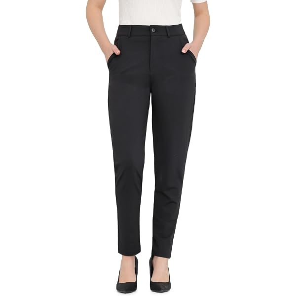 Dress Pants George Plus Size Pull On Pants Ruby Women's Super Stretch Pant,  Sable, At Amazon