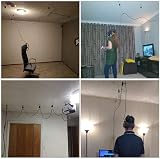 6x VR Cable Management Pulley System Heavy Duty Black Retractable for Immersive view 6