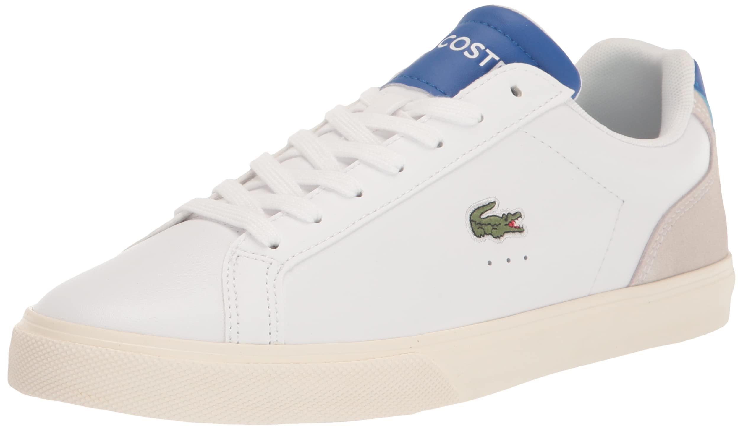 Lacoste Lerond Sneaker, 45CMA0036-X96-12.5 White/Dark Blue Image