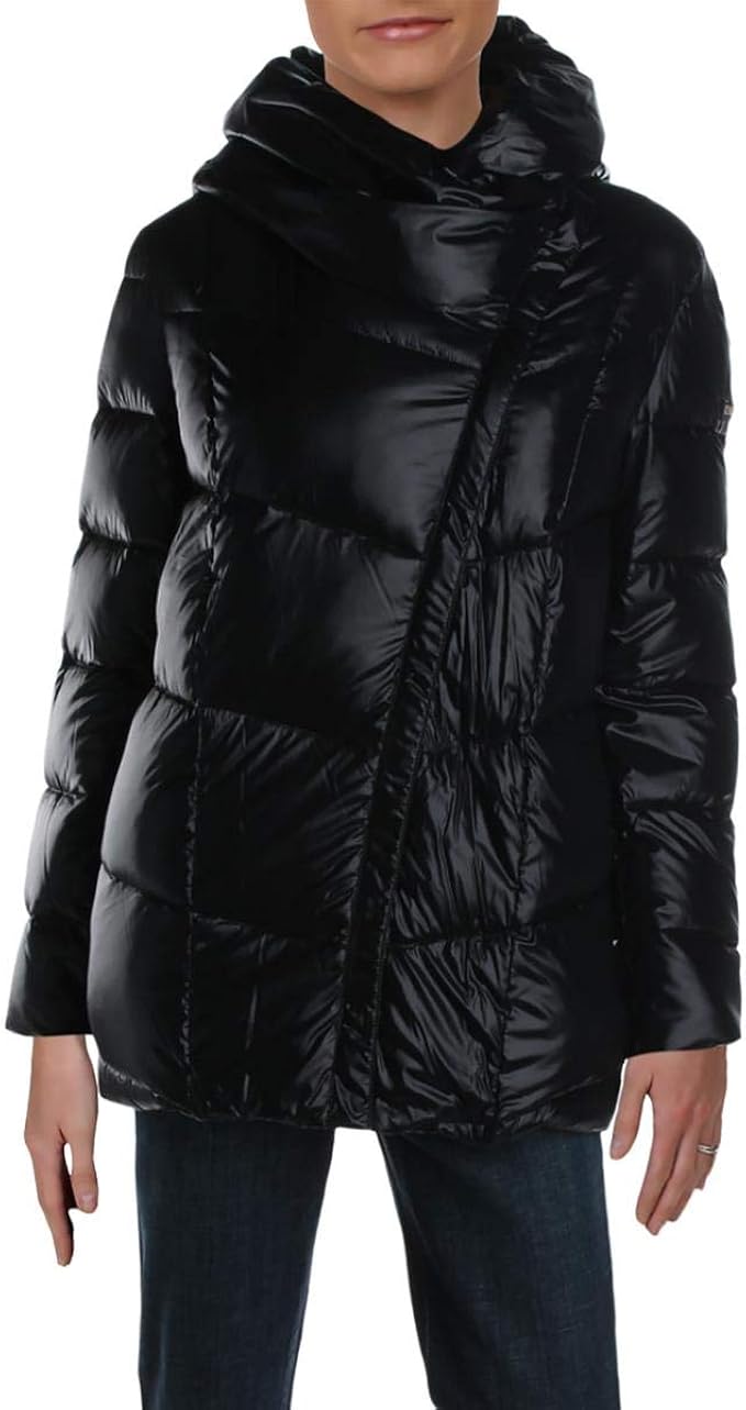donna karan puffer coat
