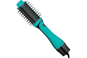 REVLON One Step Volumizer PLUS Hair Dryer and Styler | More Volume, Less Damage, and More Styling Control for Easy and Fast Salon-Style Blowouts, Plus Travel Friendly (Teal)