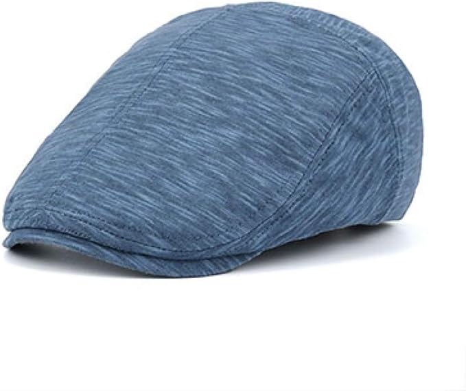 YUECIBAI Denim Barett Für Herren & Frauen - Klassische Baskenmütze Aus Baumwolle Für Alle Jahreszeiten
