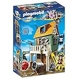 PLAYMOBIL Super 4 Camouflage Pirate Fort with Ruby Building Kit