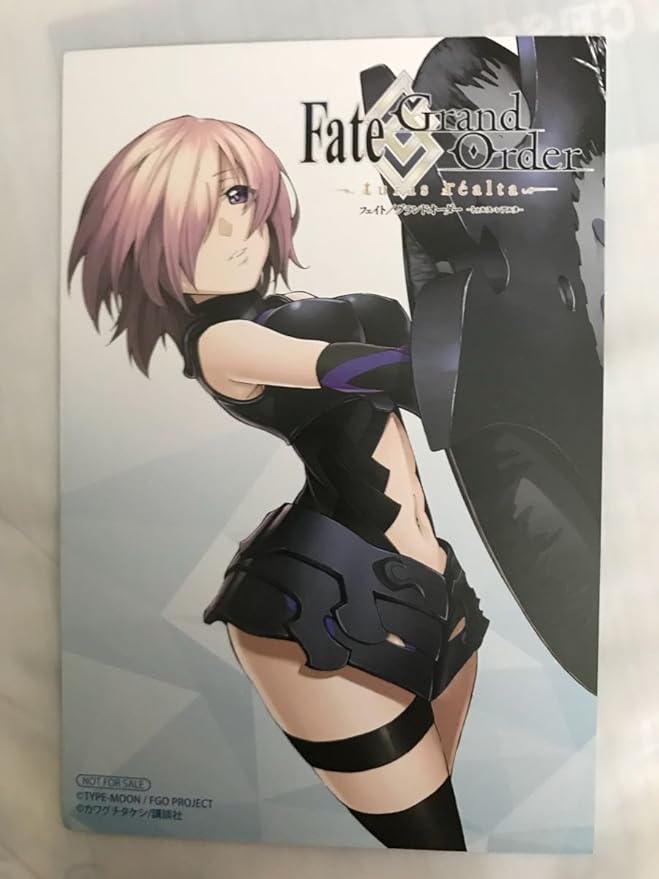 Amazon Co Jp Fate Grand Order Fgo コミック フェア 特典 両面 イラストカード モルターリス ステラ トゥルス レアルタ ホビー 通販