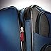 Samsonite Aspire XLite Softside Expandable Luggage with Spinner Wheels, Blue Dream, Checked-Medium 25-Inch