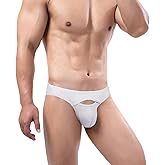 ZONBAILON Mens Sexy Front Opening Fly Access Briefs Low Rise Bulge Enhancing Pouch Bamboo Viscose Underwear Pack