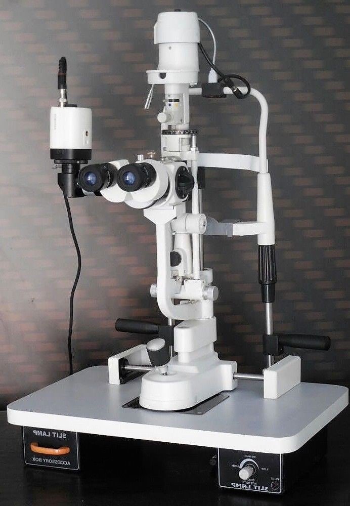 tipo de lampara de hendidura 5 pasos