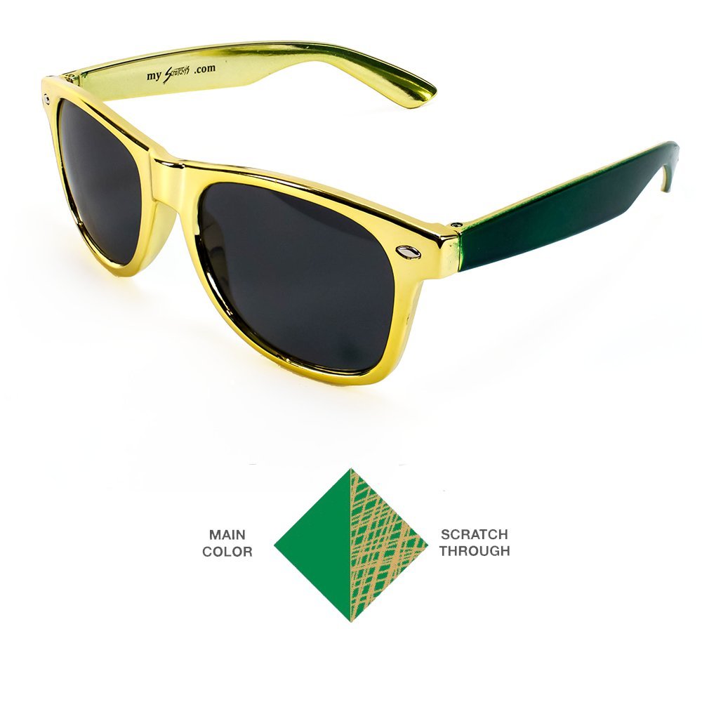 Amazon Scratchy s Sunglasses Scratch Your Custom Artwork 