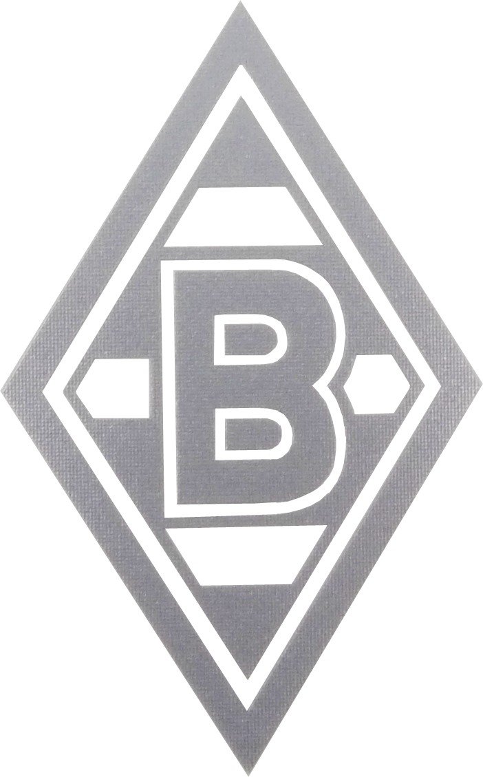 Sticker "Diamond" Silver VfL Borussa Mönchengladbach
