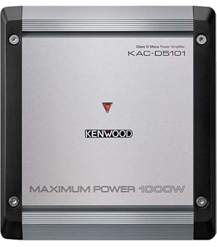 Amazon.com: Kenwood KACD3104 Class D 4-Channel Power Amplifier