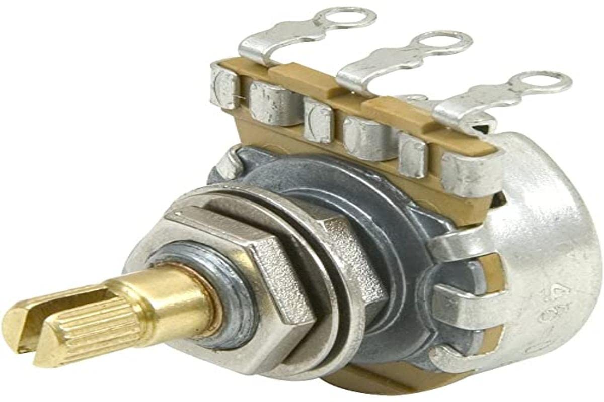 Dimarzio EP1202 1 Meg Custom Taper Split Shaft Pot – Potentiometer, 4.75 in*1.05 in*2.75 in