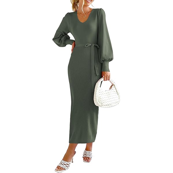 Vestido Otoño Invierno Mujer Vestido Punto Mujer: De Elegantes Cálido Casual Rojo Cuello Alto Manga Larga Sexy Jersey Talla Grande Mini Vestidos Invierno Lana Suéter Vestido Negro Mujer Manga Larga