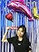 ShiDianYi 3FTX8FT-Foil Fringe Short-Royal Blue Window Foil Fringe Curtains/Photo Backdrops Christmas Decoration