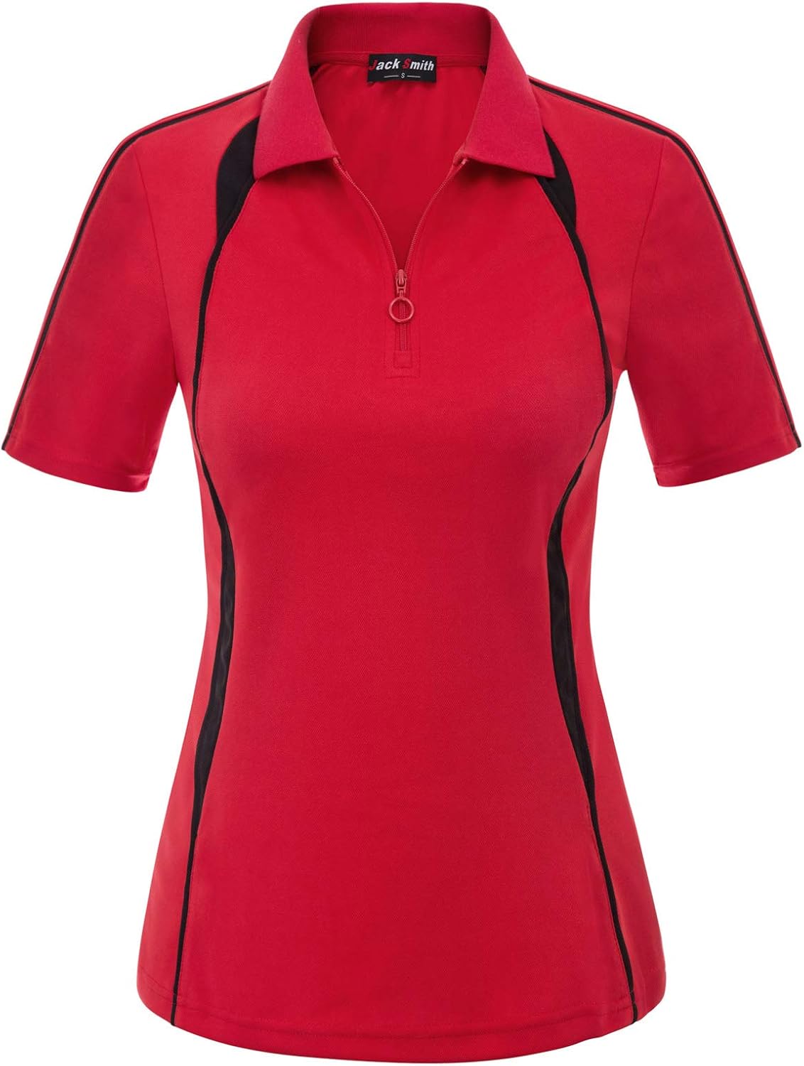 JACK SMITH Women Short Sleeve Moisture Wicking Sport Golf Polo Shirt Tops at  Women’s Clothing store
