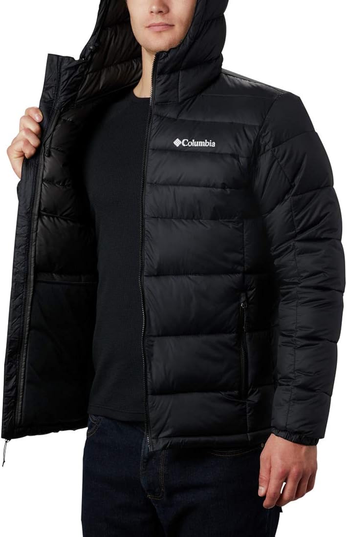 Columbia mens Buck Butte Insulated Hooded Jacket: Clothing