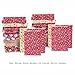 Hallmark Reversible Christmas Wrapping Paper Bundle (Pack of 3, 120 sq. ft. ttl.) Santa, Polka Dots, Stripes, Merry Christmas, Snowflakes, Snowmen