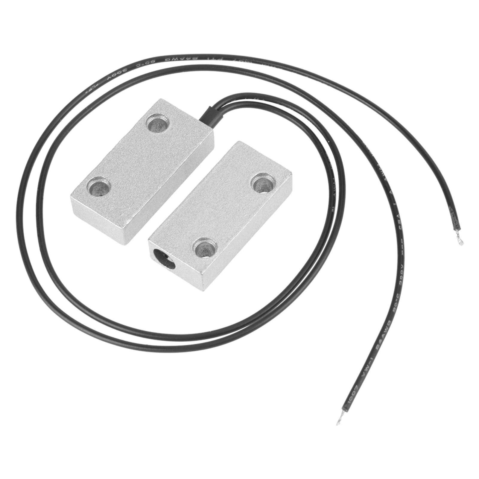 Contact Magnetic Reed Switch Alarm，Magnetic Switch Systems, A Pair Normally Closed Window Door Safety Alarm for Window Door Security