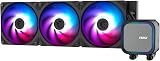 MSI MAG A13 360 AIO CPU Liquid Cooler 360mm Radiator RGB view 4