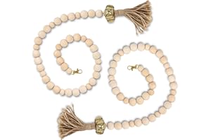 HOUSEEN Dog Bell for Door Potty Training, 2 Packs Adjustable Hanging Door Bell Length for Small, Medium and Large Dogs to Go Outside, 27.5 inch