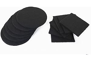 Epica 12 Pack Charcoal Filter Replacement for Countertop Compost Bin | 2-in-1 Compost Bucket Filter Removes Odors | 6.5'
