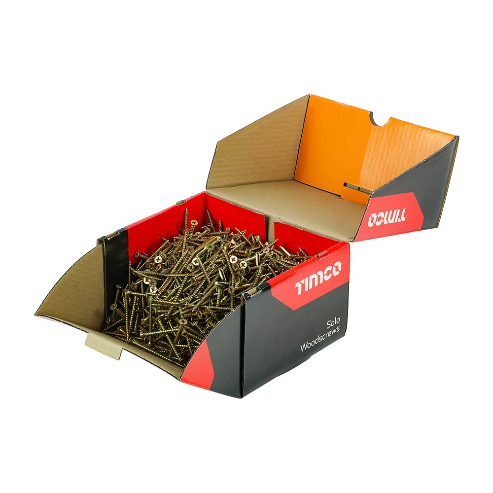 TIMCO Solo Woodscrews Industry Pack - 5.0 x 50mm - Gold