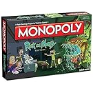 Monopoly Rick and Morty Board Game | Based on the hit Adult Swim series Rick & Morty | Offically Licensed Rick Morty Merchandise | Themed Classic Monopoly Game