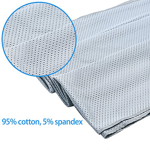 Baby Wrap Carrier - Lightweight Stretchy Breathable Baby Wraps With Bibs And Teethers - Baby Sling - Infant Carrier-Baby Shower Gift (Gray white)