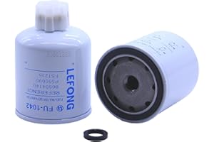 LEFONG FU-1042 Fuel Filter Water Separator Replaces FS19709, BF1267, P552374, LFF8255, A026K278, 1492106, 237760, 638300, 33392, BF1257, 6667352 Fits Kubota D905/D1305/D1105/Z482 Engine (Pack of 1)