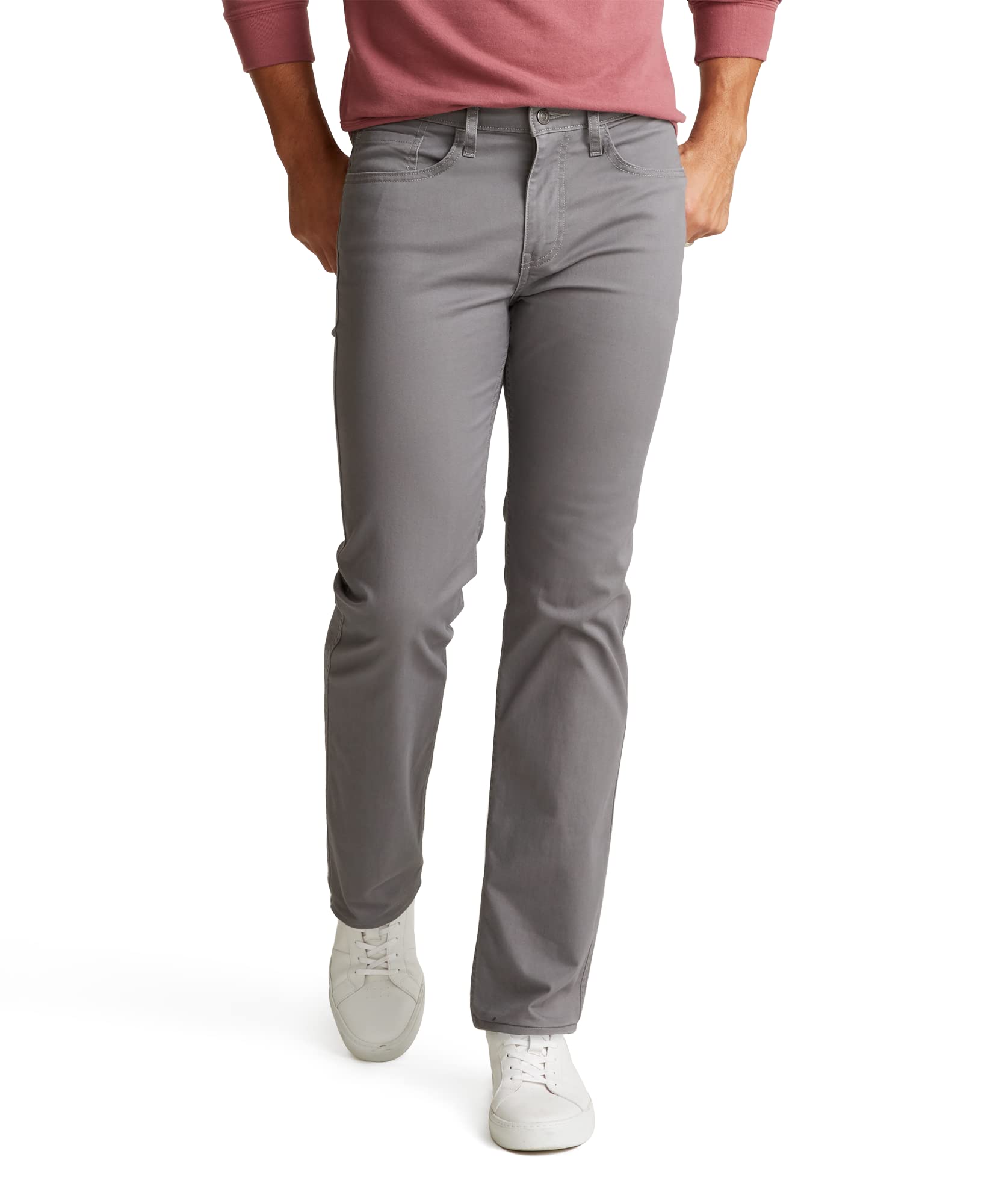 Dockers+Men%27s+Straight+Fit+Jean+Cut+Khaki+All+Seasons+Tech+Pants+ ...